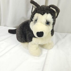 Dakin Applause Lou Rankin Friends Realistic Siberian Husky Plush Animal‎